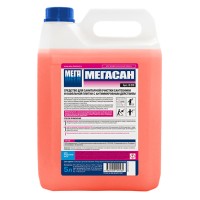 Средство для санитарной очистки с антимикробным действием Мегасан, 5 л